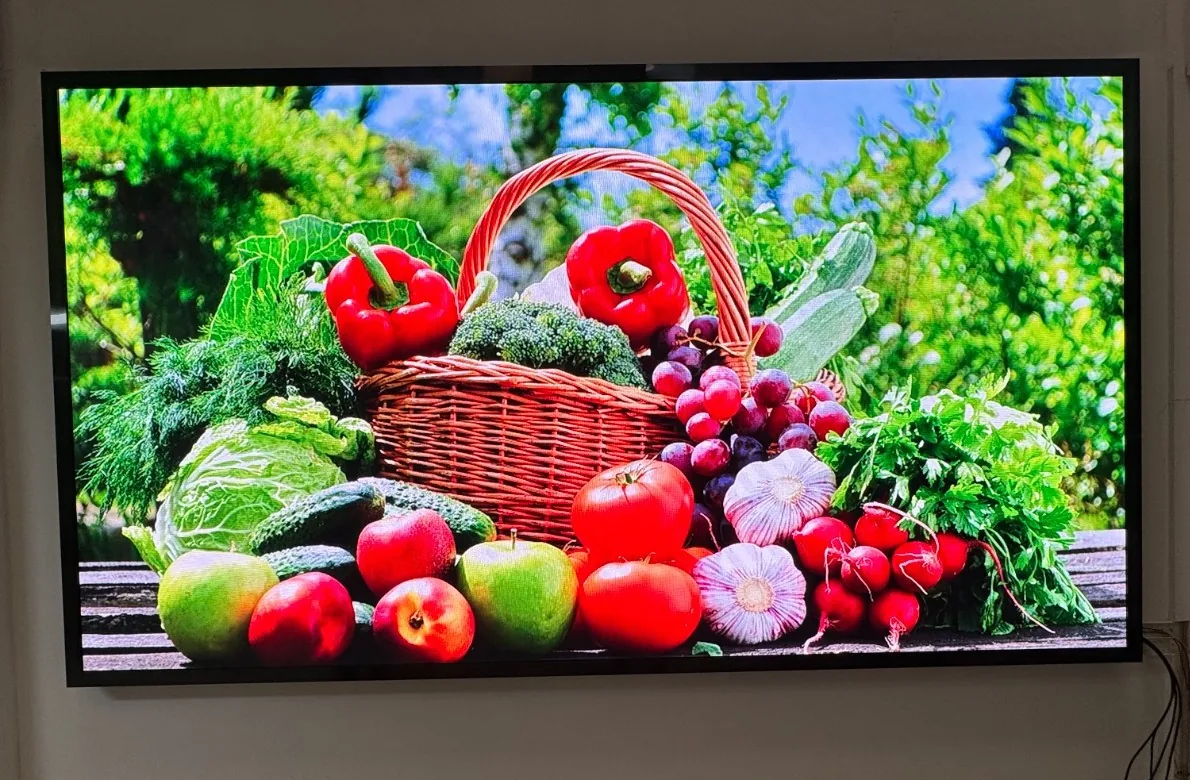 Large wall-mounted display
