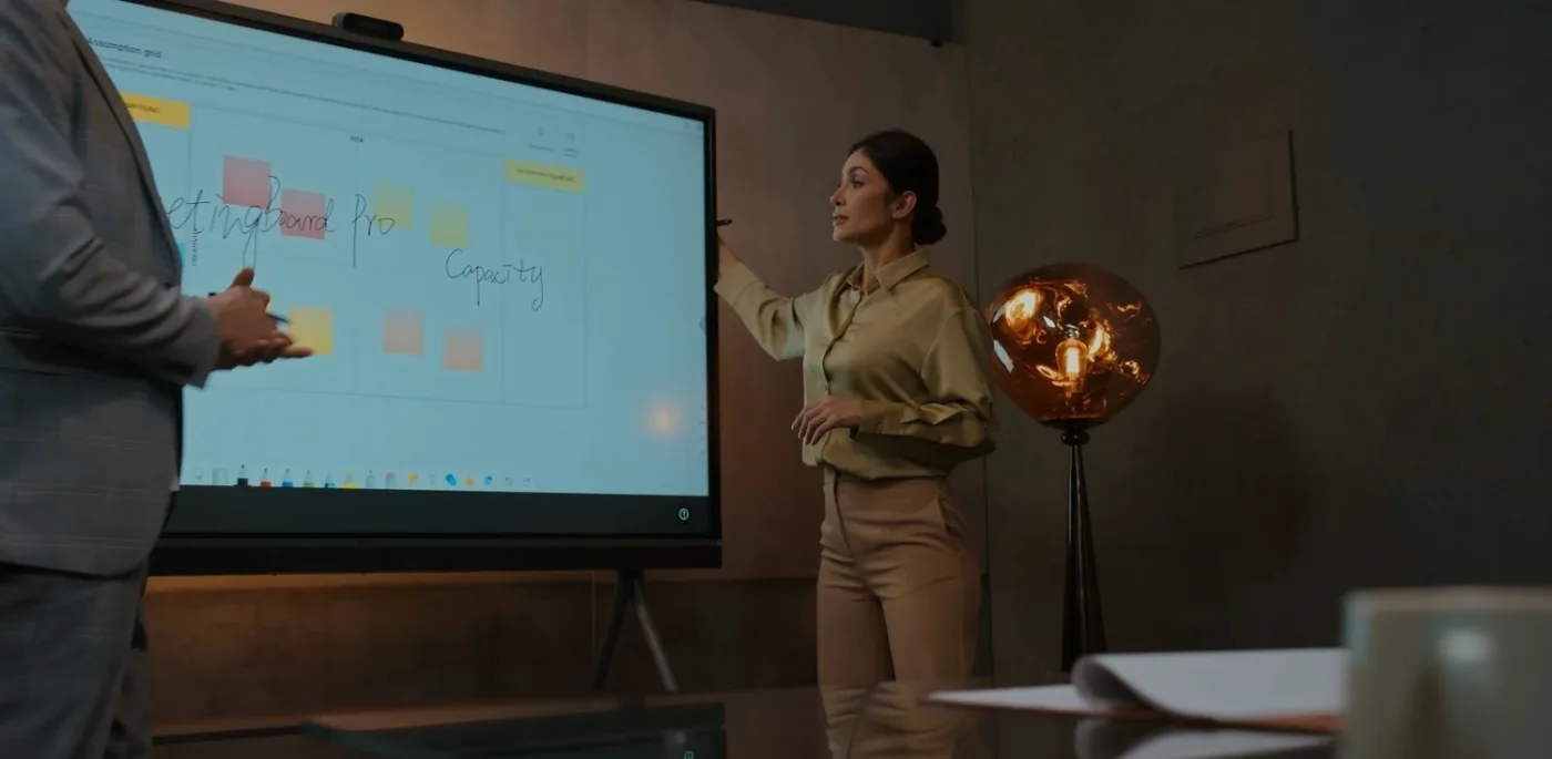 Interactive whiteboard collaboration
